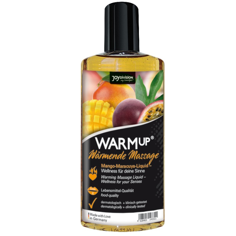 joydivision aquaglide warmup mango und maracuya massageÖl 150 ml