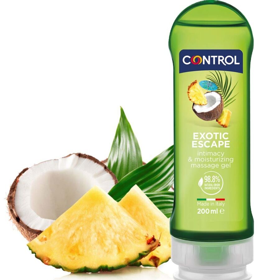 control 2 en 1 massage vergnÜgen exotisch 200 ml