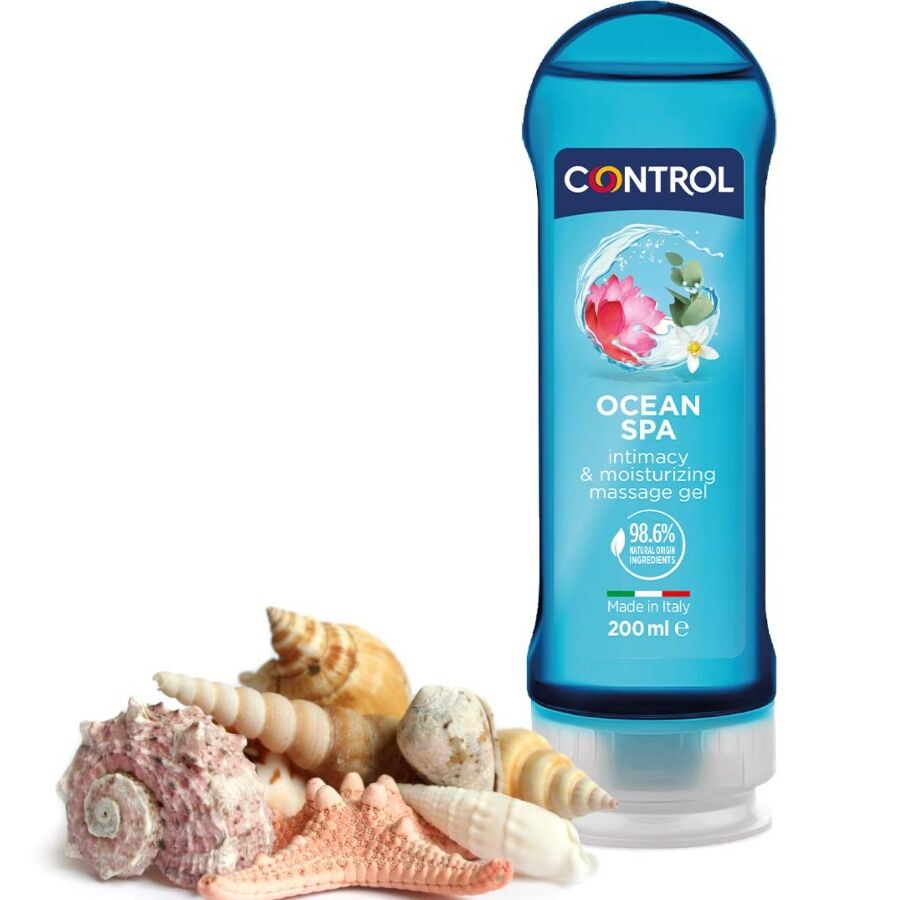 control 2 en 1 massage vergnÜgen mittelmeer 200 ml