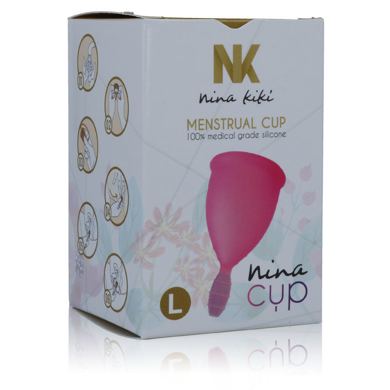 nina kikÍ menstrual cup rosa grÖsse l