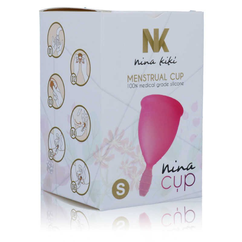 nina kikÍ menstrual cup rosa grÖsse s