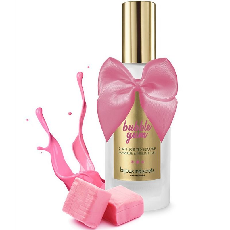 bijoux bubble gum gel 2 in 1 silikon erdbeerkummi 100 ml