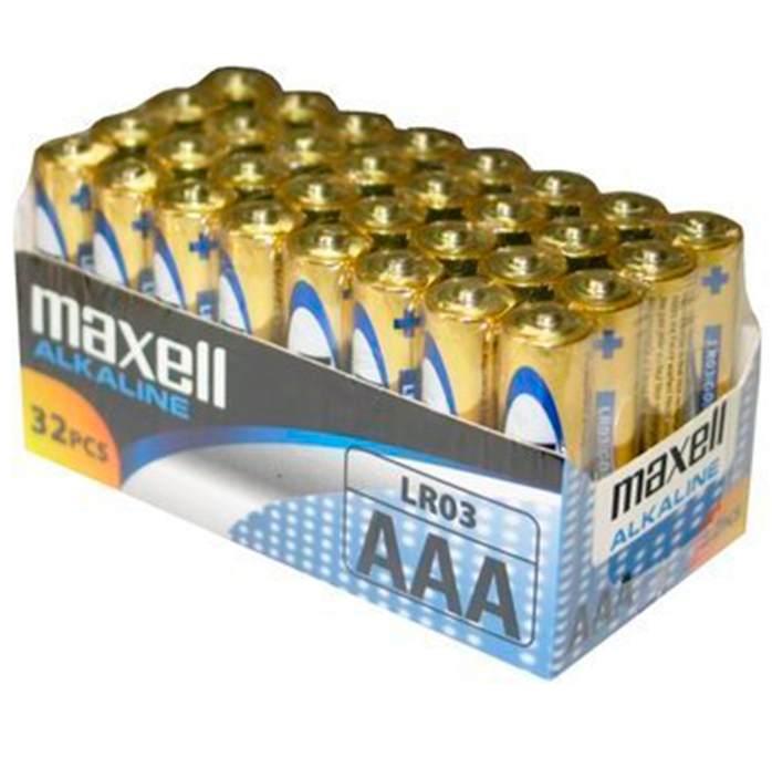 maxell batterie aaa lr03 pack*32 uds