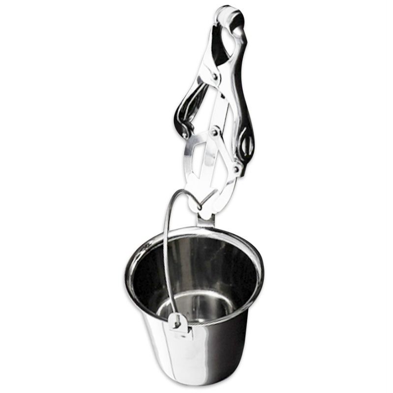 metal hard nippelklemme mit tank