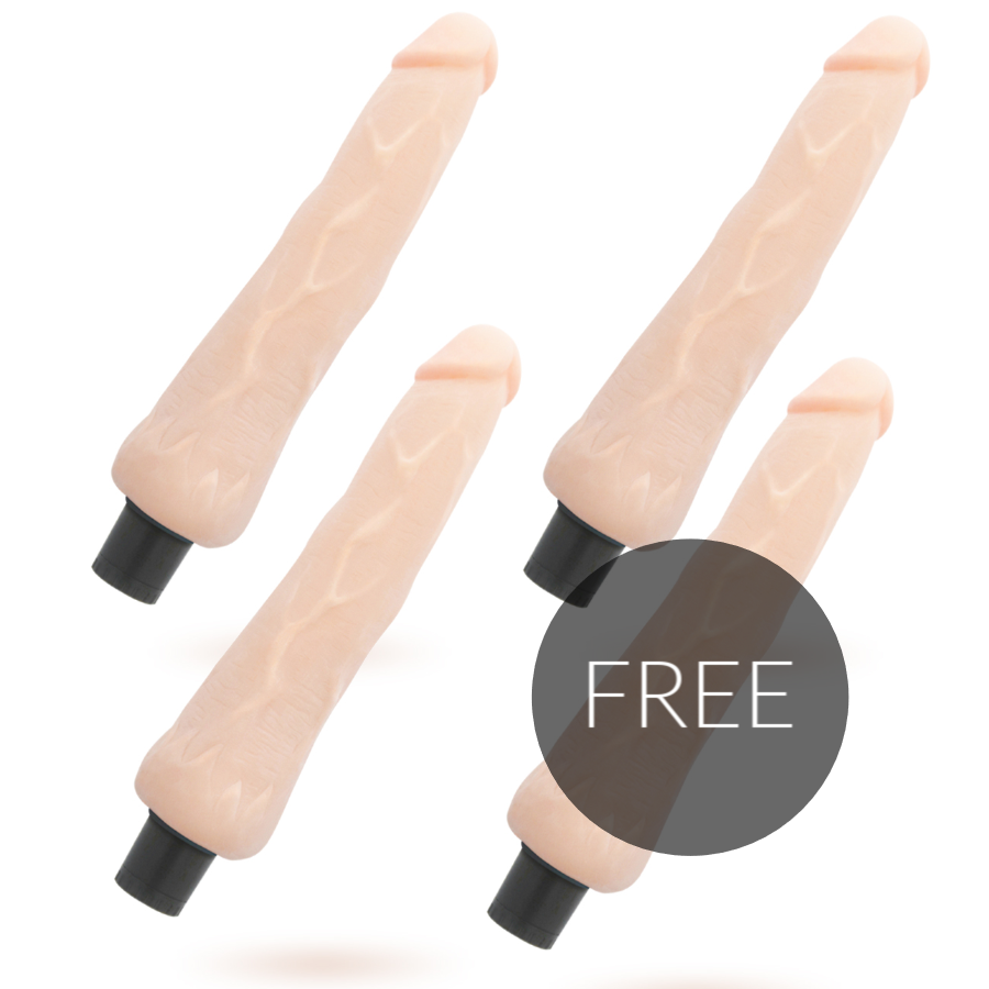 loveclone ragnar selbstschmierender vibrator 24.5 cm o 3.5 cm 3 +1 kostenlos