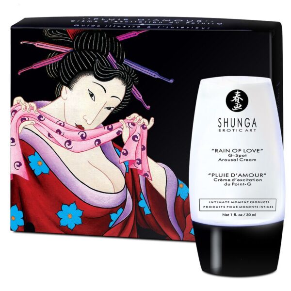 SHUNGA Rain of Love G Punkt Creme mit Anleitung, 30 ml