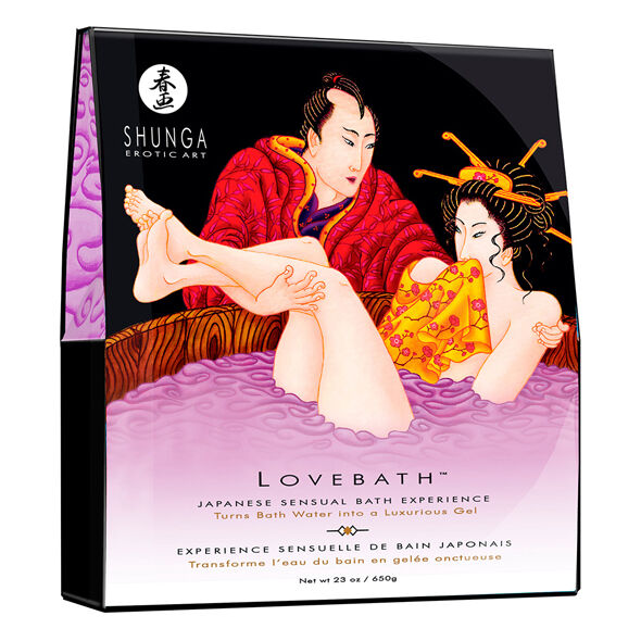 shunga lovebath lotus sensual