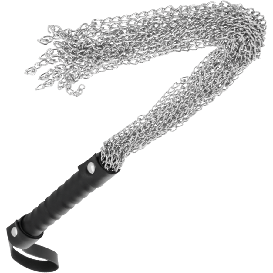 DARKNESS SENSATIONS Metallpeitsche in Schwarz