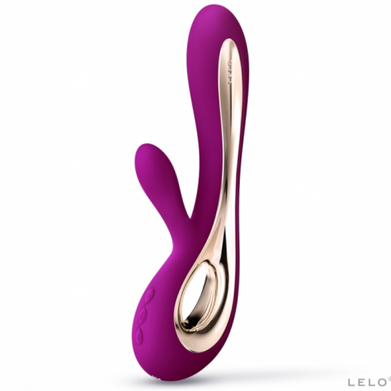 lelo soraya 2 rabbit deep rose vibrator