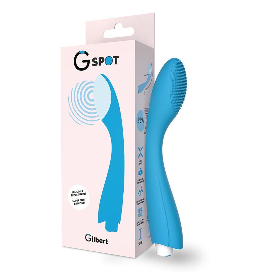 g spot gylbert tÜrkis blauer vibrator