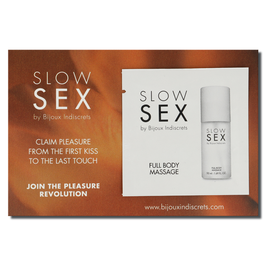 bijoux slow sex ganzkÖrpermassage massagegel 2 ml