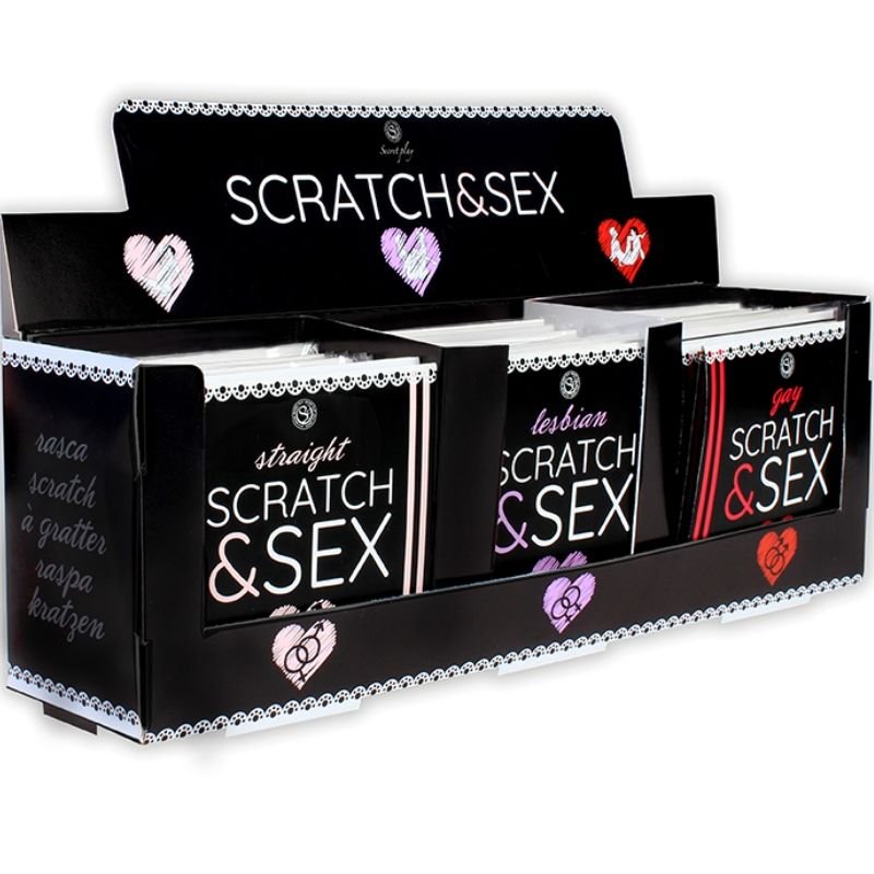 secretplay display + postures scratch sex (es/en/fr/pt/de)