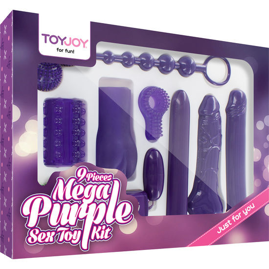 toyjoy nur fÜr dich mega lila sexspielzeug kit