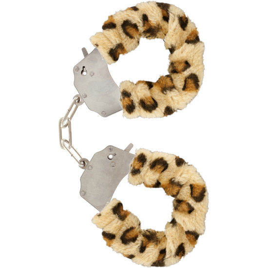toyjoy furry fun manschetten bondage leopard