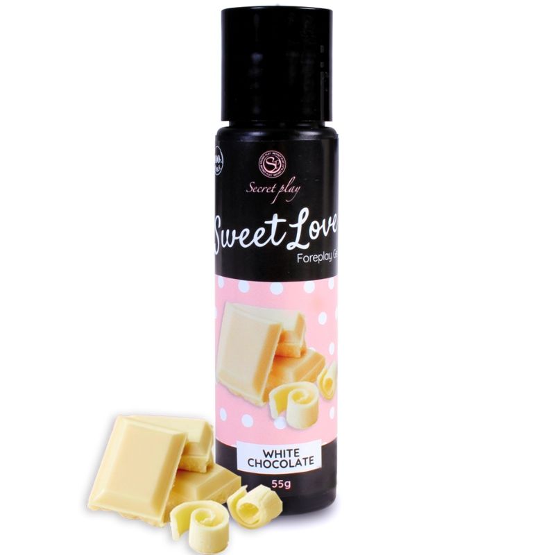 secretplay gel sweet love weisse schokolade 60 ml