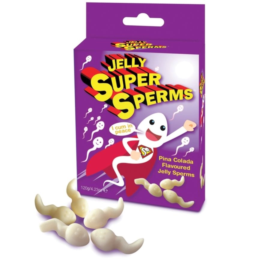 spencer fleetwood jelly super sperm gummi form sperm 120 gr