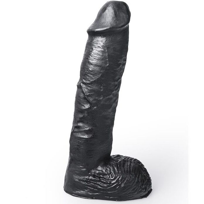 hung system realistischer dildo schwarz farbe mickey 24 cm