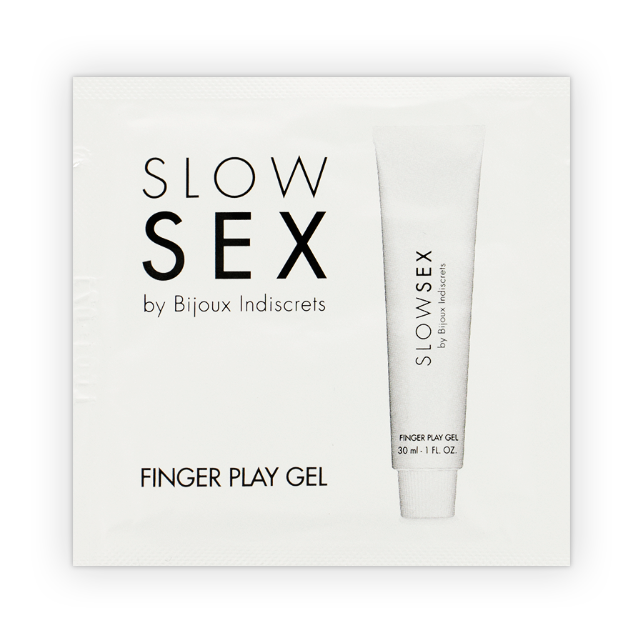 bijoux slow sex massagegel mit fingerspiel einzeldosis
