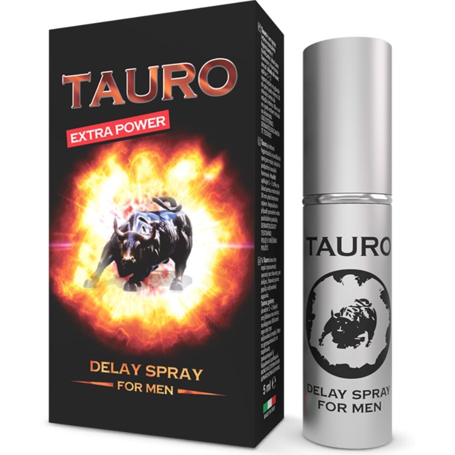 tauro extra power delay spray fÜr mÄnner 5 ml