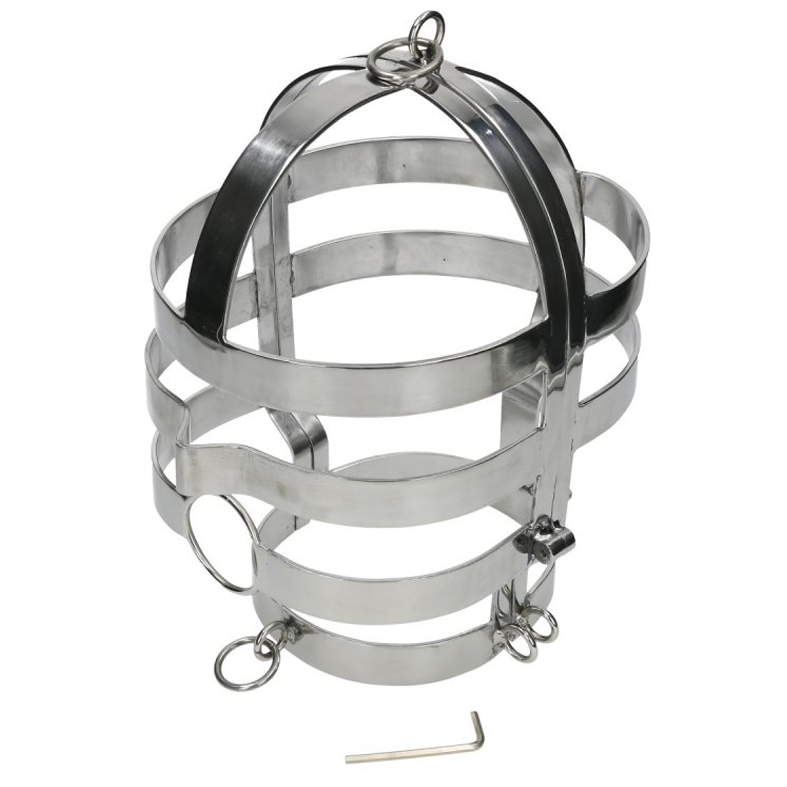 metal hard maske mit stahlhalskette