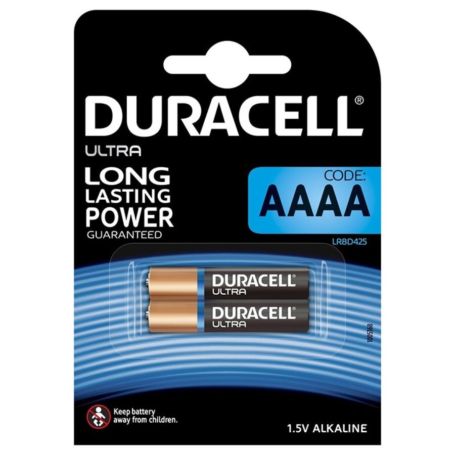 duracell ultra power batterie alcalina aaaa mx2500 1,5v 2 einheiten