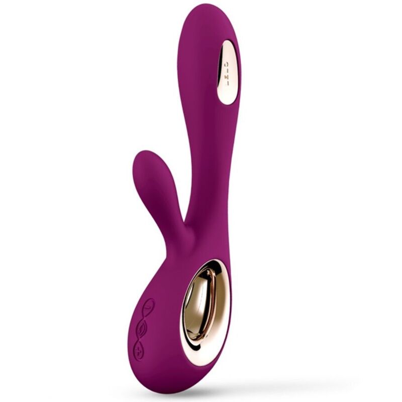 lelo soraya wave vibrator rabbit deep rose