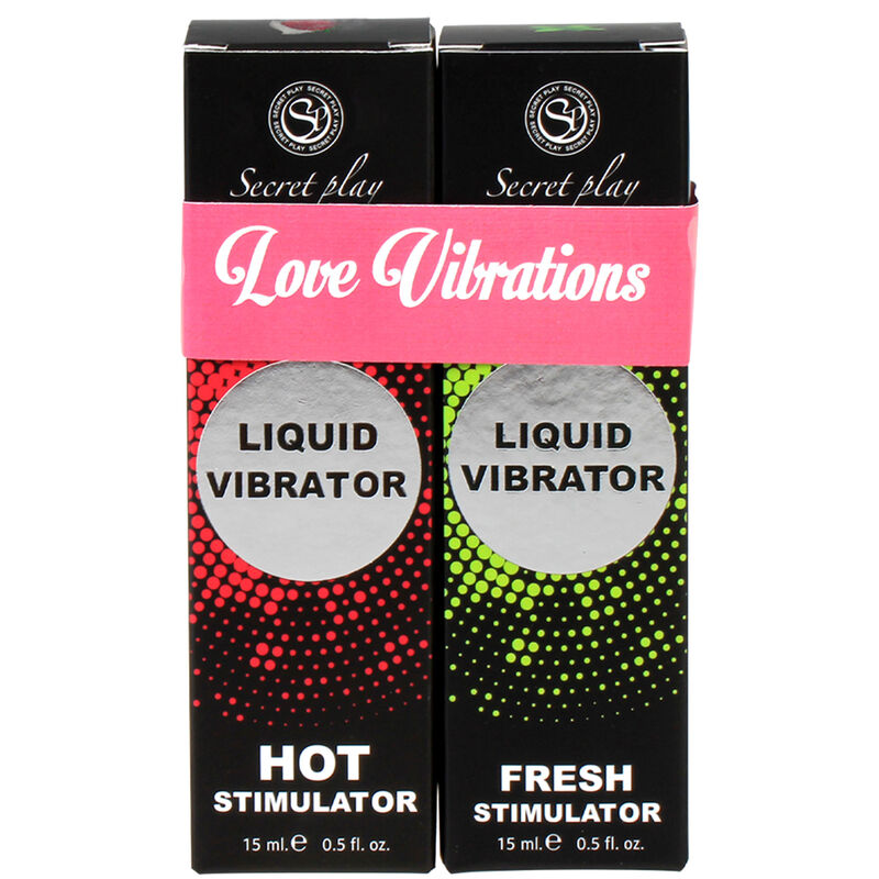 secretplay liquid vibrator love vibrations pack