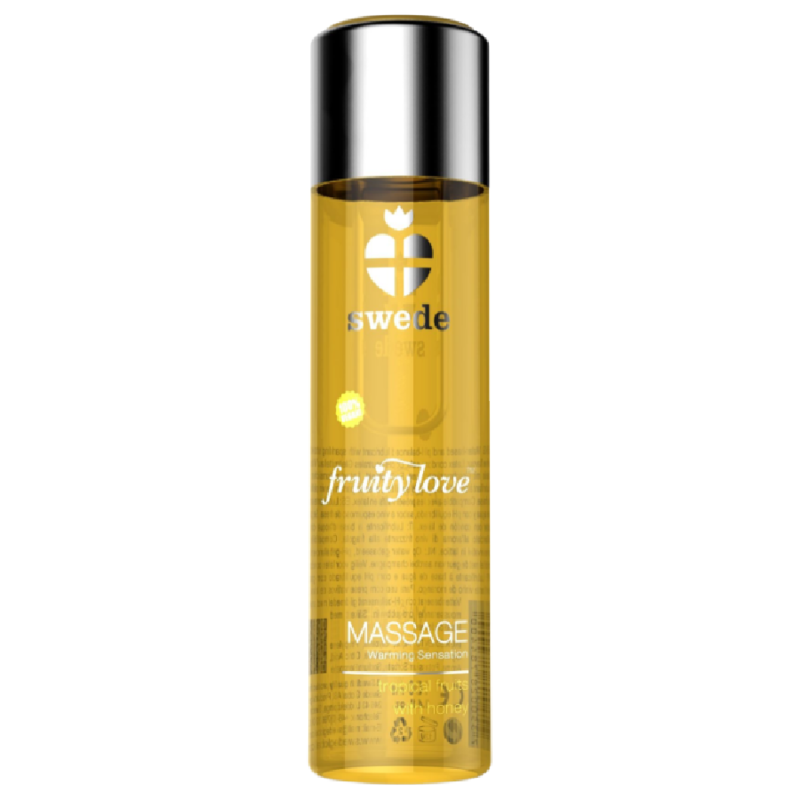 swede fruity love massageÖl mit wÄrmendem effekt tropisches fruchtiges mit honig 120 ml.