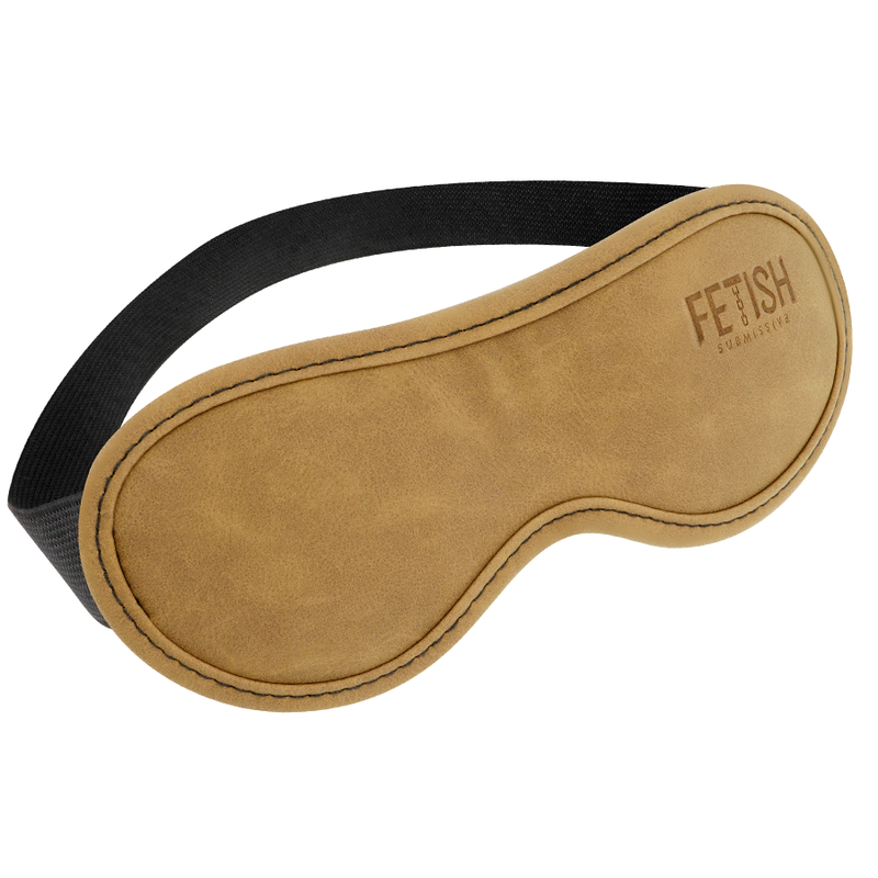fetish submissive origin vegane ledermaske mit neoprenfutter