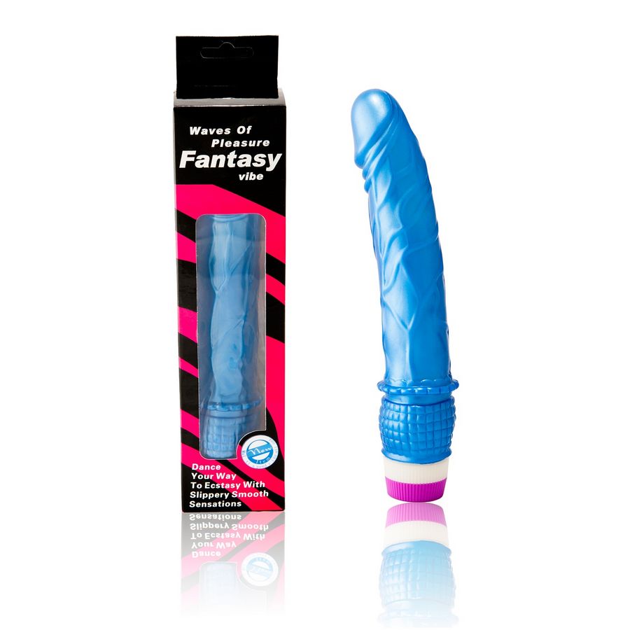 baile wellen des vergnÜgens vibrator 23 cm blau